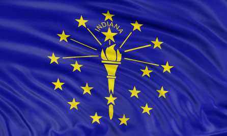 indiana state flag